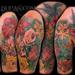 Tattoos - FLOWER HALF SLEEVE - 67622